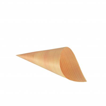 FINGERFOOD - rożki drewniane śr.6,5xh.12,5cm op. 50 sztuk