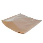 Torebki papierowe z oknem PLA op.500szt. 26,7x20x5cm, biodegradowalne