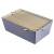 Lunch Box Bourriche Case błękit lawend podstawa kartonowa, 290x185x105mm, op.50szt., biodegradowalne (k/50)
