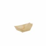 FINGERFOOD - miseczki z drewna 8,5xh.5,5cm "łódka" op. 50 sztuk