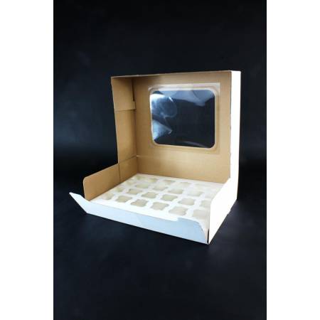FINGERFOOD - pudełko transportowe z okienkiem 310x410x120mm op. 10 sztuk