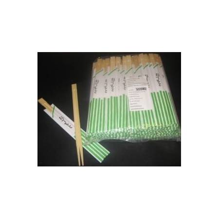 Pałeczki bambusowe 21cm pakowane pojedynczo, opakowanie 100par