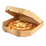 Pudełka pizza 45x45cm op.50szt śc.rogi h=4cm, szaro-szara fala B TnP