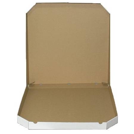 Pudełko, karton na pizze 42x42cm ścięte rogi op. 50 sztuk